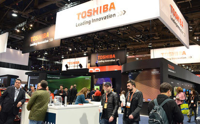 Toshiba Picks Wall of Tweets